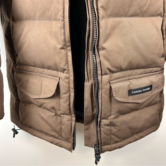Canada Goose Chelsea Style Down Parka Women’s L Brown Arctic Program Made Canada - Picture 11 of 16